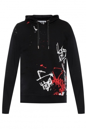 Printed sweatshirt with rips, zdjęcie 1 Printed sweatshirt with rips od Les Hommes